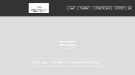 Wingshooter Kennels Wireframe